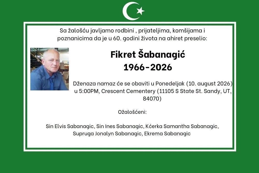 U Americi na Ahiret preselio Fikret Šabanagić