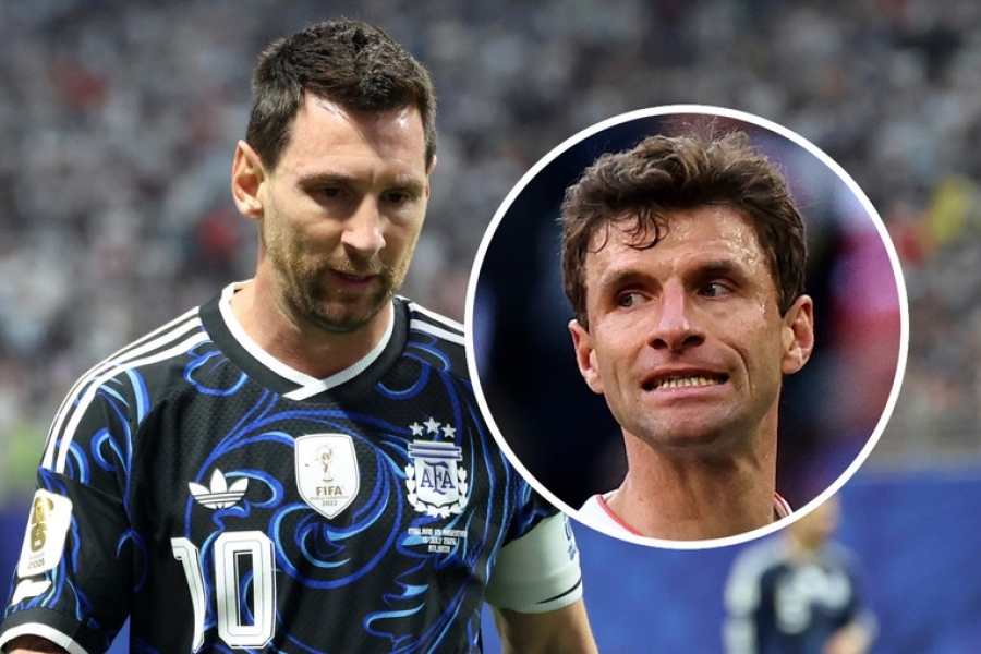 THOMAS MULLER SE PRISJETIO: 'Messi je bio pored mene. Pogledom je rekao sudiji 'gubimo, daj nam pomozi'' (VIDEO)