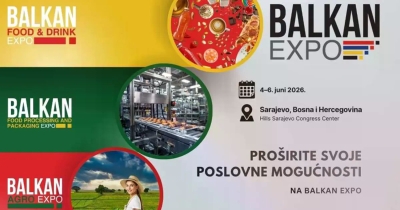 Sajam hrane Balkan Expo 2026 očekuje više od 100 izlagača i 10.000 posjetilaca