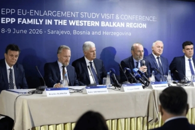 EPP U SARAJEVU OKUPIO POLITIČKI VRH BiH: Izetbegović, Čović, Stanivuković i drugi potpisali deklaraciju – evo šta su poručili