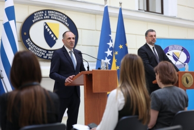 KONAKOVIĆ I GERAPETRITIS NAKON SASTANKA: Uvode se ponovo direkti letovi za Atinu, Grčka će podržati BiH na putu ka EU (FOTO)
