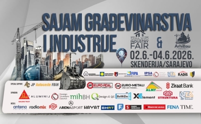 Sve spremno za Međunarodni sajam građevinarstva i industrije Sarajevo Industry Fair & Arhibau EXPO