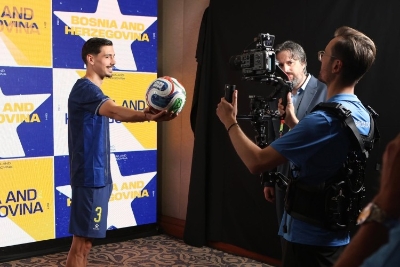 "Zmajevi" odradili službeno fotografisanje za potrebe FIFA