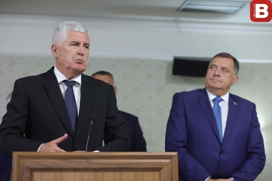 SAVEZNIŠTVO U BLOKADI BiH: Dodik i Čović u još čvršćem političkom zagrljaju nakon poruka o Thompsonu, HVO-u, 'ustaštvu' i...