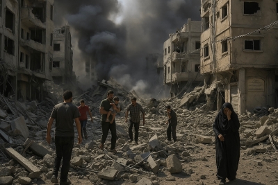Grad Gaza gori: Izrael pokrenuo ofanzivu, desetine mrtvih i ranjenih u bombardovanju