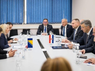 SASTANAK UOČI SAJMA: Šta su dogovorili Krišto i Plenković u Mostaru?
