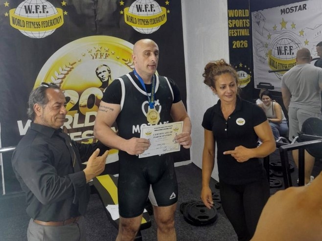Krulj osvojio prvo mjesto u disciplini striktni biceps (VIDEO)