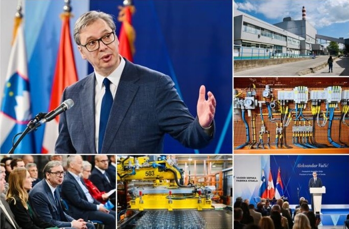 Fabrika stakla otvorila novi pogon u Paraćinu! Vučić: Zamoliću vladu da više pomogne