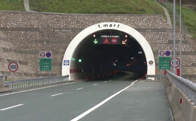 Zatvoren smjer Zenica - Lašva: U toku redovno servisiranje tunela 1.mart na autocesti A-1
