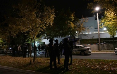 Teroristički napad ispred ambasade Izraela u Beogradu: Napadač ubijen (Foto)