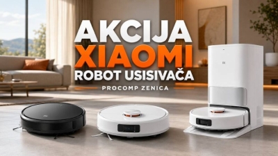 Akcija Xiaomi robot usisivača u ProCompu u Zenici