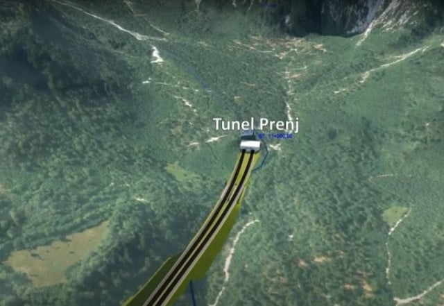 Dvije europske banke sankcionirale tursku tvrtku zbog natječaja za tunel Prenj