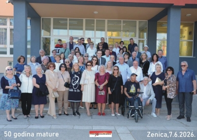 Generacija zeničke Gimnazije obilježila 50 godina mature: Susret školskih prijatelja nakon pola stoljeća