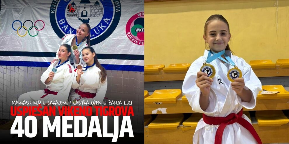Sjajan vikend zeničkih karatista: Internacional osvojio čak 40 medalja u Sarajevu i Banjoj Luci (FOTO)