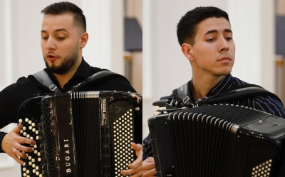 Koncert akordeonista Hazima Mehmedića i Armina Džafića u okviru 19. Majskih muzičkih svečanosti