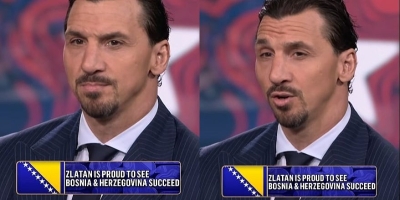 Emotivni Ibrahimović priznao: "Jako mi je stalo do BiH, navijam za njih"