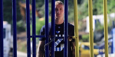 Ljubimac navijača Željezničara se vratio na Grbavicu: "Ja ovdje ponovo čuvam"