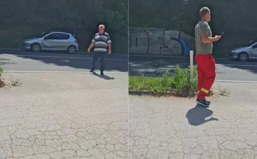 Nesreća kod Vranduka: Sudarili se automobil i motocikl, vozač motocikla prebačen u KB Zenica