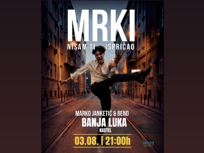 Ljetna pozornica Kastela u znaku emocija: Marko Janketić izvodi monodramu „MRKI – nisam ti ispričao“