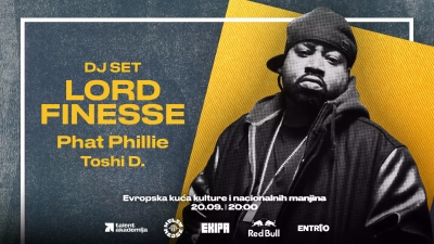 Lord Finesse u Sarajevu: Producent koji je radio s Biggijem i otkrio Big L-a zatvara Talent Akademiju partyjem otvorenim za publiku