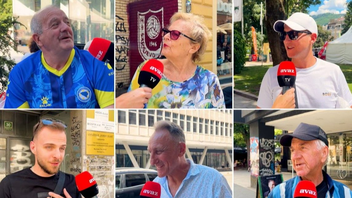 Video / Sarajlije o Zmajevima: Dosta nam je i remi, ali očekujemo pobjedu, zabit će ga Babuka!