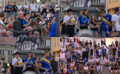 Za Zmajeve se navija i na Trgu bana Jelačića u Zagrebu