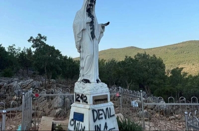 Međugorje nakon vandalizma šalje poruku mira: Na mržnju odgovaramo molitvom, ne osvetom