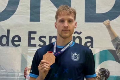 Nedžad Husić osvojio bronzanu medalju na taekwondo turniru Spanish Open G1