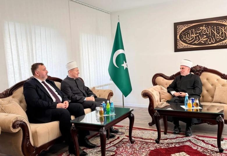 Muftije Kudić i Porić u Bihaću: Jačati veze Krajine i muslimana u Sloveniji