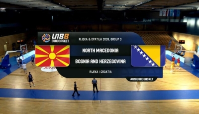 VIDEO: Bh. juniori nakon velikog preokreta savladali Sjevernu Makedoniju na U18 Eurobasketu