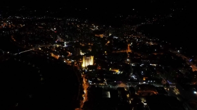 VIDEO: RMK Promet Zenica u novom svjetlu- Osvijetljena cijela zgrada