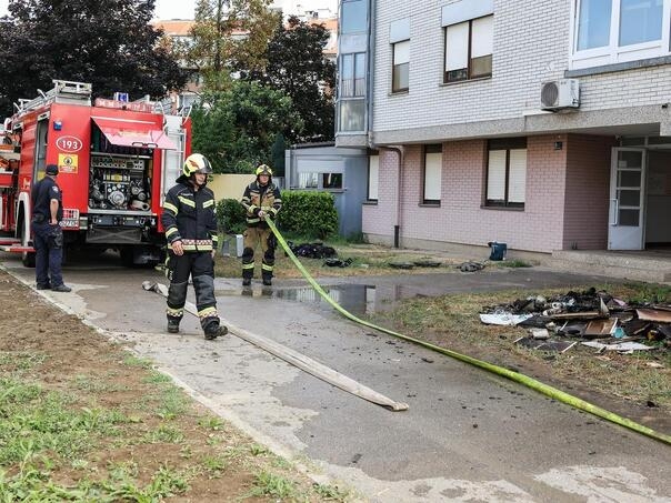 U požaru u Zagrebu smrtno stradala jedna osoba