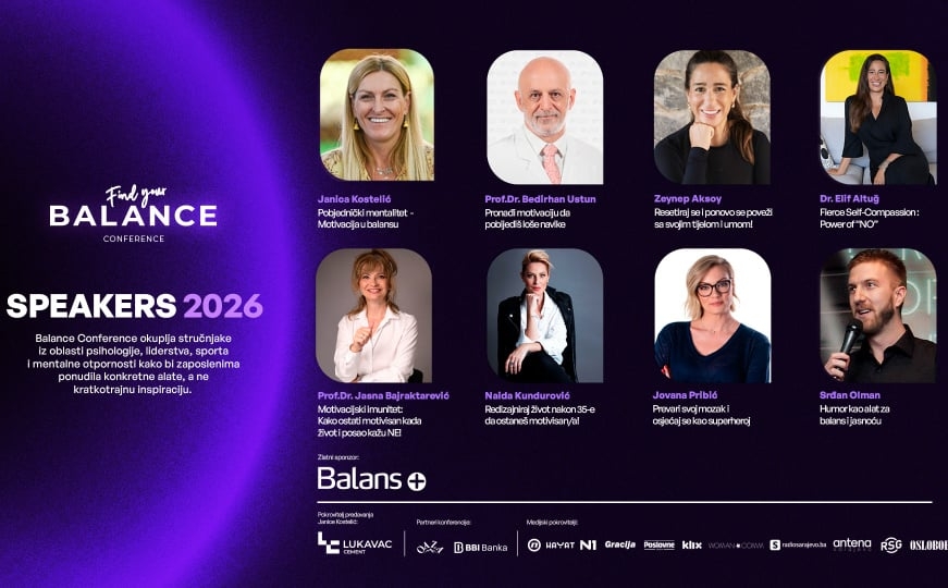 Balance Conference 2026 u Sarajevu: 300 učesnika, 75 kompanija - mjesto gdje balans postaje standard
