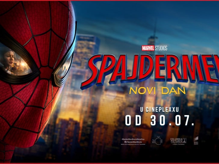 "Sinepleks Palas" i "Glas Srpske" poklanjaju ulaznice za film "Spider-Man: Brand New Day"