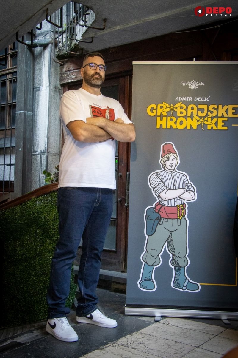 Hodža sa petokrakom na fesu osvaja region: U Sarajevu predstavljen novi strip Admira Delića