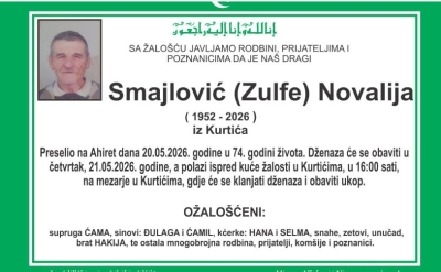 Na Ahiret preselio Smajlović (Zulfe) Novalija