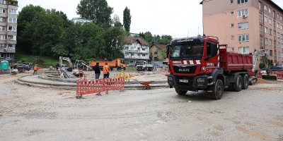 Do kraja augusta završetak svih radova na izgradnji kružnog toka na Grbavici