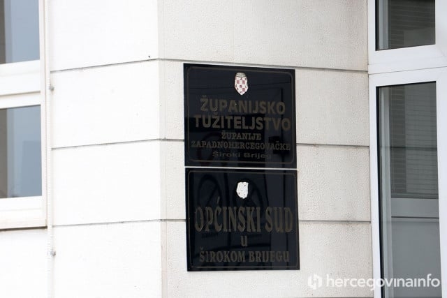 Produžen pritvor za pokušaj ubojstva u Širokom Brijegu