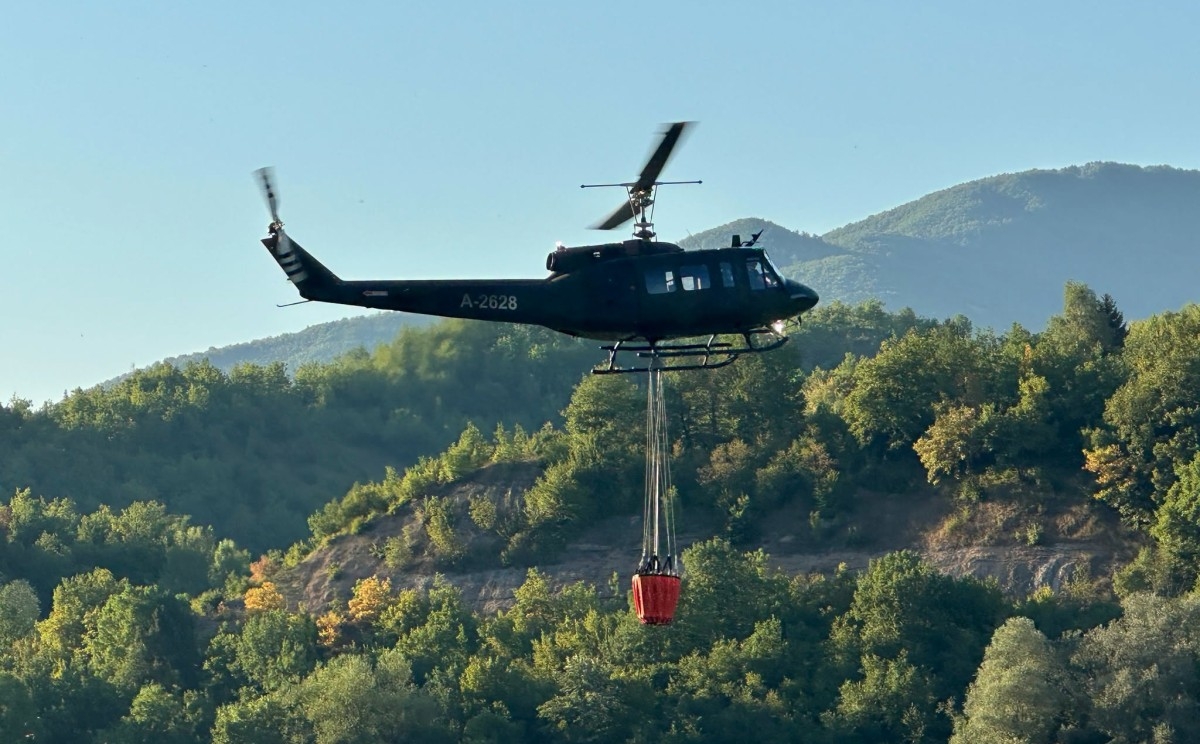 Požar na Čvrsnici i dalje aktivan: Očekuje se pomoć helikoptera OS BiH