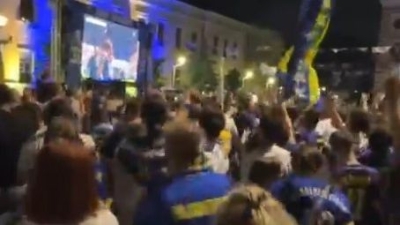 Video / Pogledajte kako Mostar slavi pobjedu Zmajeva