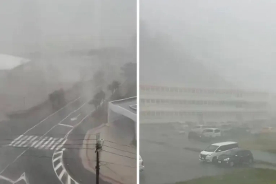 VIDEO Tajfun s udarima vjetra do 216 km/h pogodio Japan: Kina se sprema na udar