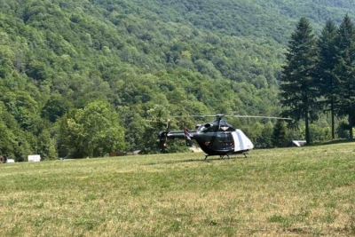 DODIK DAO HELIKOPTER MINIĆU DA OBIĐE RAZLOKANE PUTEVE OKO FOČE: On obilazio kafane...(FOTO, VIDEO)