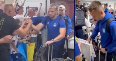 Pogledajte kako su navijači dočekali Zmajeve na aerodromu u St. Louisu