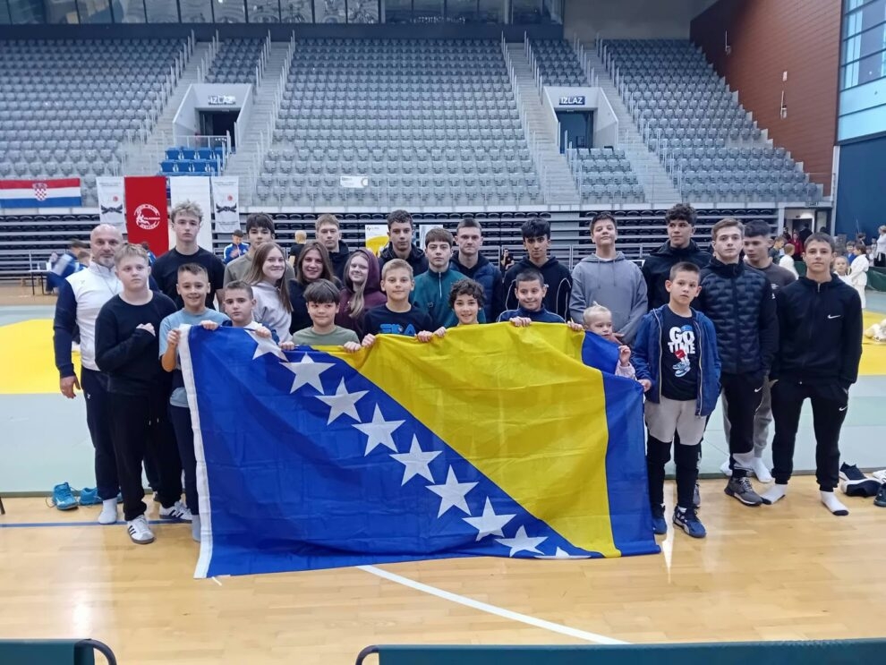 Judo klub Čelik osvojio 11 medalja na međunarodnom turniru u Osijeku, tri zlatne za Zeničane