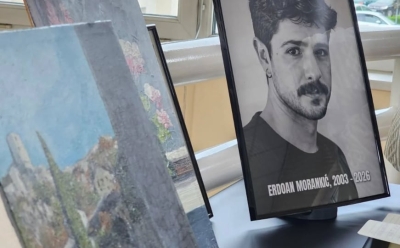 Kutak sjećanja u gimnaziji koju je pohađao Erdoan Morankić: "Hvala ti za sve trenutke"