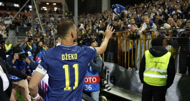 Nakon oproštaja od reprezentacije, Džeko otkrio koji mu je trenutak bio najteži: 'Kada sam vidio djecu da plaču...'