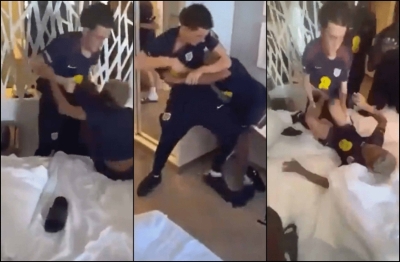 ISPLIVALI ŠOKANTNI SNIMCI NASILJA: Potukli se suigrači u reprezentaciji, svi ostali ih snimali... (VIDEO)