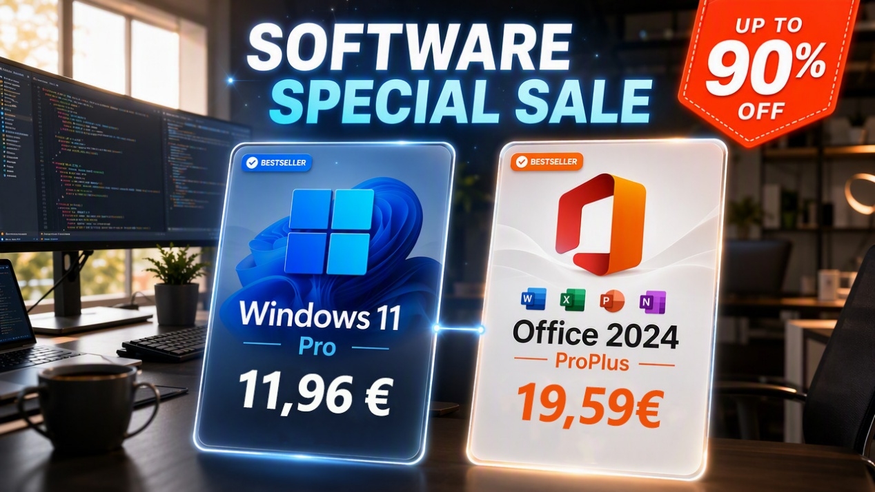 Ljetna super akcija! Zgrabite Office 2024 za 19 EURA, Windows 11 za 11 EURA!