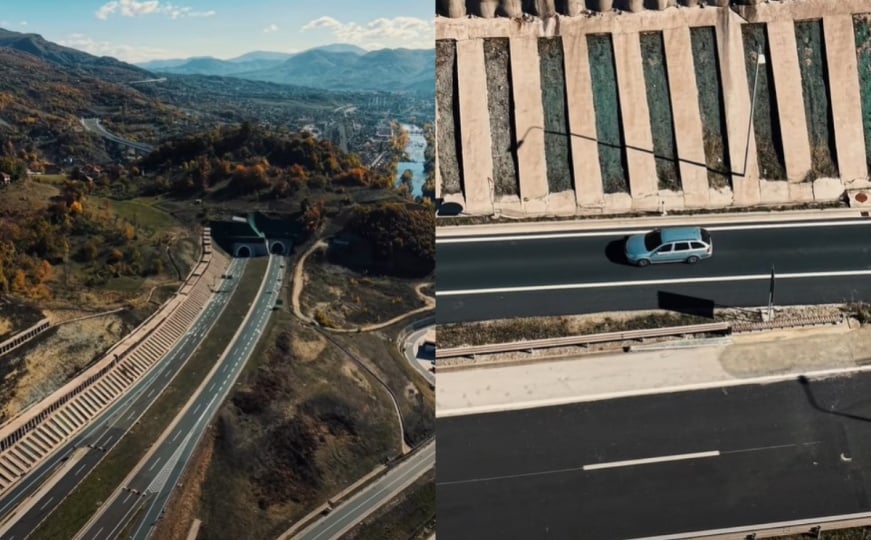 Otvara se važna dionica Koridora Vc: Pogledajte kako izgleda trasa iz zraka