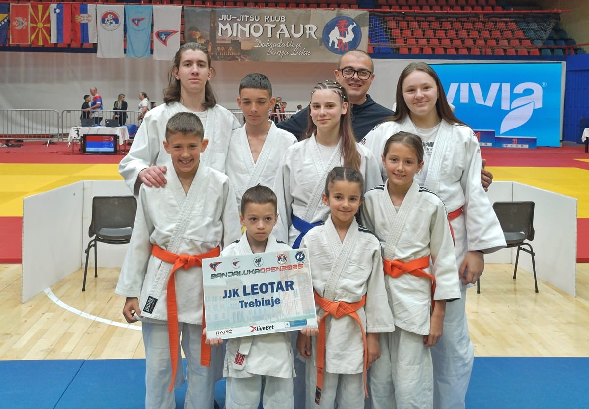 JJK Leotar zablistao na „Banjaluka Open“ turniru: Osvojeno osam medalja